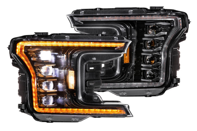 Phares à LED Ford F-150 (18-20) XB (feux de jour ambrés)