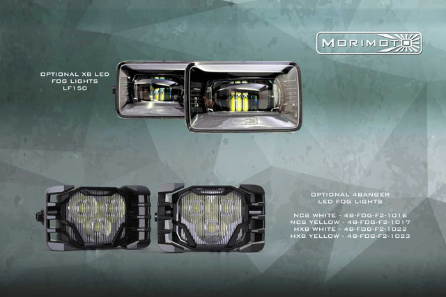 Phares à LED Ford F-150 (18-20) XB (feux de jour ambrés)