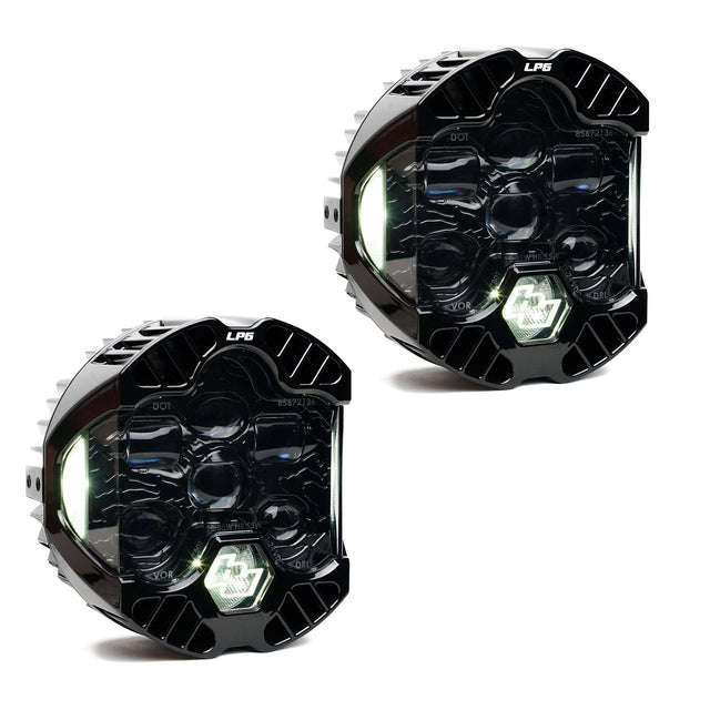 Paire de phares de remplacement à LED DOT LP6 - Universels