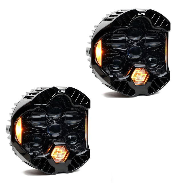 Paire de phares de remplacement à LED DOT LP6 - Universels