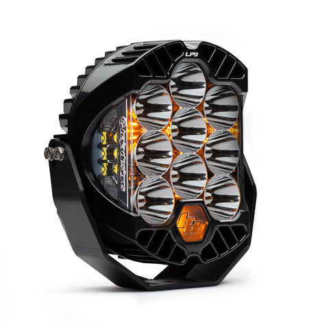 Pods lumineux LED à motif de spot haute vitesse Ambre série LP9 Baja Designs