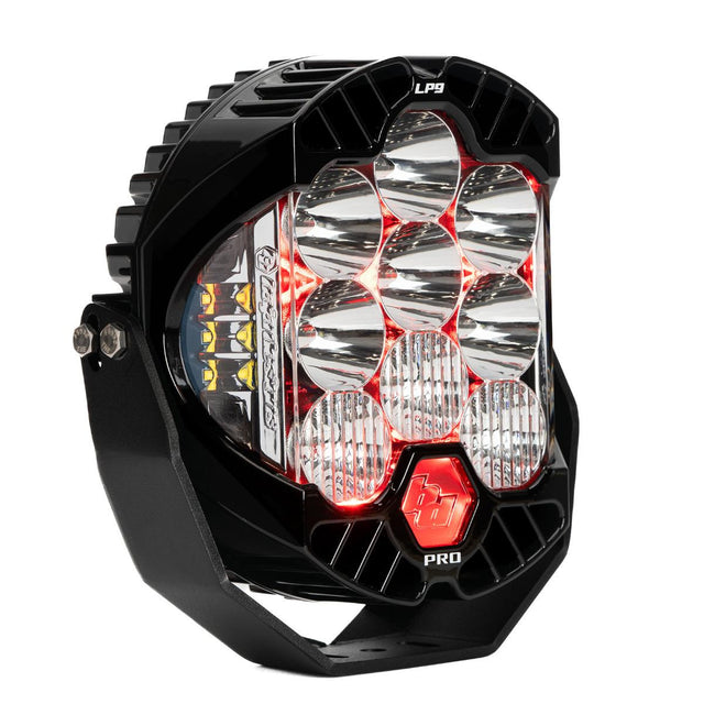 Pods lumineux LED à motif de spot haute vitesse Ambre série LP9 Baja Designs