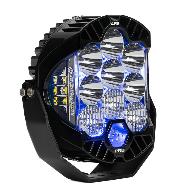 Pods lumineux LED à motif de spot haute vitesse Ambre série LP9 Baja Designs