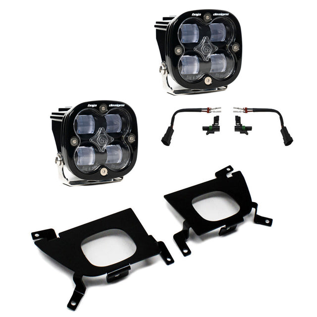 Chevy Squadron SAE Fog Pocket Light Kit - Chevy 2019-22 Silverado 1500 / 2020-22 2500HD/3500HD