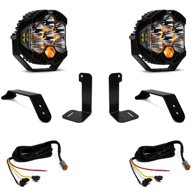 Jeep JL/JT LP6 Pro Bumper Light Kit - Jeep 2020-2026 Gladiator; 2018-2026 Wrangler JL