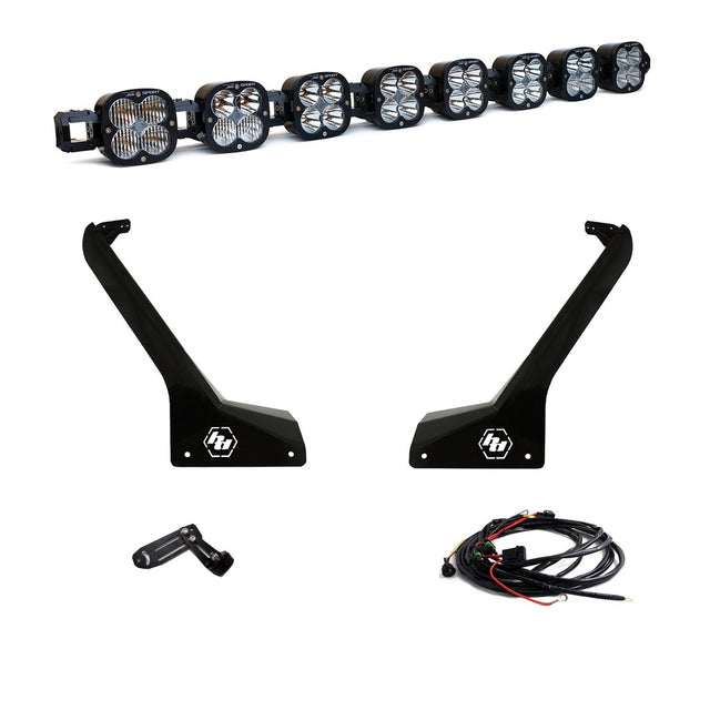 Jeep JL/JT 8XL Linkable Roof Mount Light Kit - Jeep 2020-2026 Gladiator; 2018-2026 Wrangler JL; Exc. Rubicon 392, Mojave, 4xE