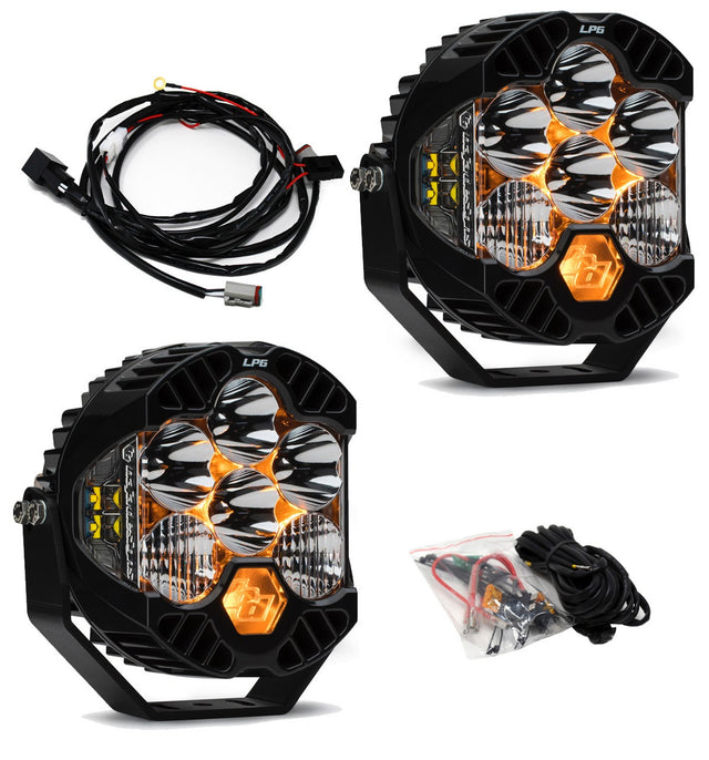 Jeep JL/JT LP6 Pro Bumper Light Kit - Jeep 2020-2026 Gladiator; 2018-2026 Wrangler JL