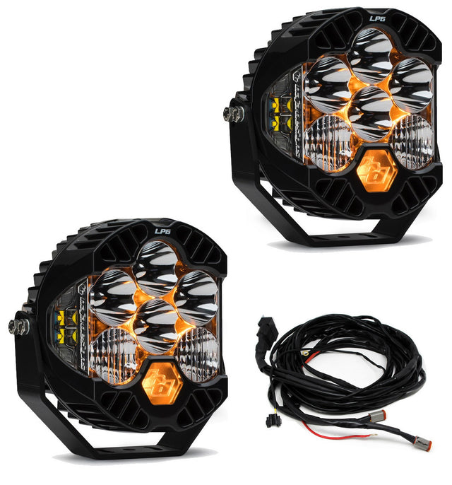 Jeep JL/JT LP6 Pro Bumper Light Kit - Jeep 2020-2026 Gladiator; 2018-2026 Wrangler JL