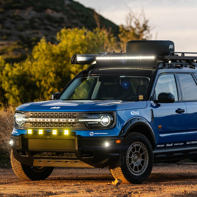 Kit de phares antibrouillard Ford Bronco Sport S1 Ambre avec Baja Designs