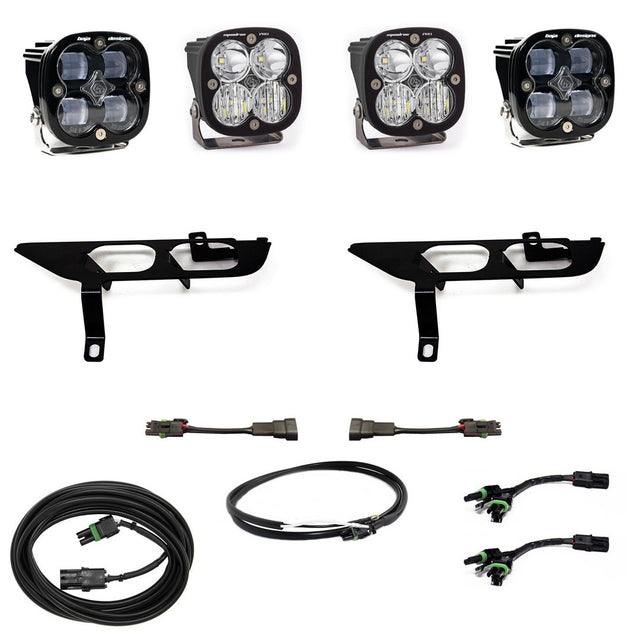 Ford Squadron SAE/Sport Fog Pocket Light Kit - Ford 2021-23 F-150
