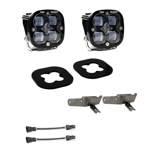Ford Squadron SAE Fog Pocket Light Kit - Ford 2011-16 F-250/350 Super Duty