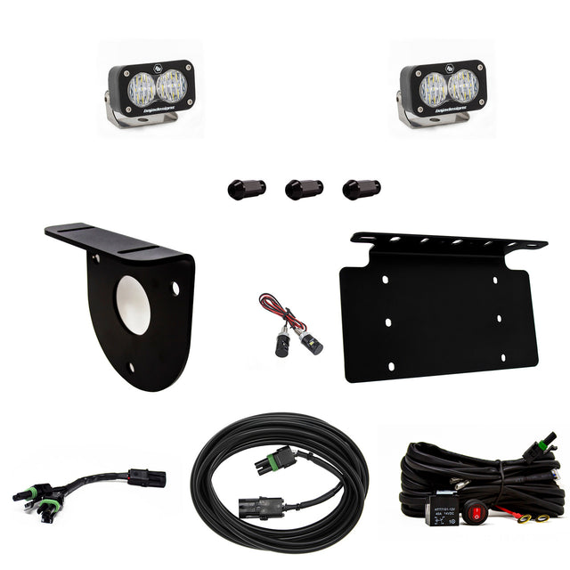 Kit de marche arrière Bronco Dual S2 Sport avec système de montage et montage Ford Bronco Baja Designs à partir de 21 ans