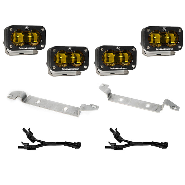 Toyota S2 SAE OEM Fog Light Replacement Kit - Toyota 2022-2026 Tundra