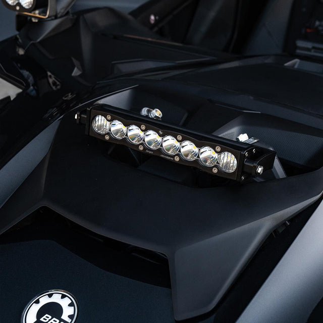 Kit de tour d'amortisseur Can-Am, Maverick R, Amber 10 pouces S8 Baja Designs