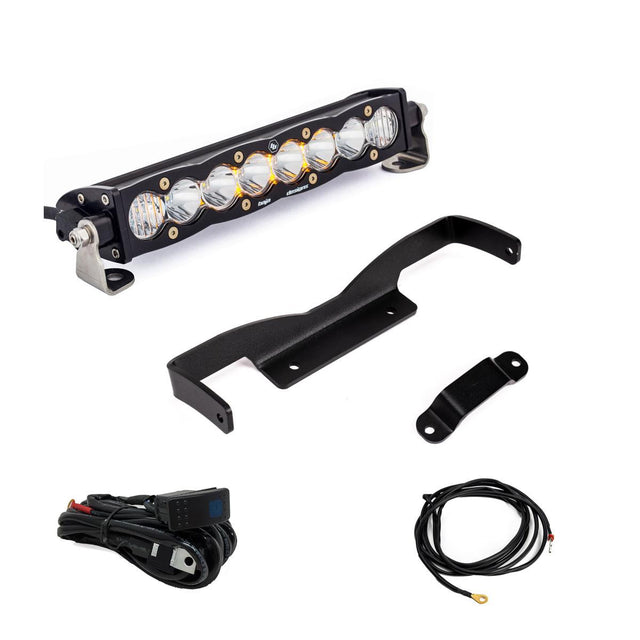 Kit de tour d'amortisseur Can-Am, Maverick R, Amber 10 pouces S8 Baja Designs