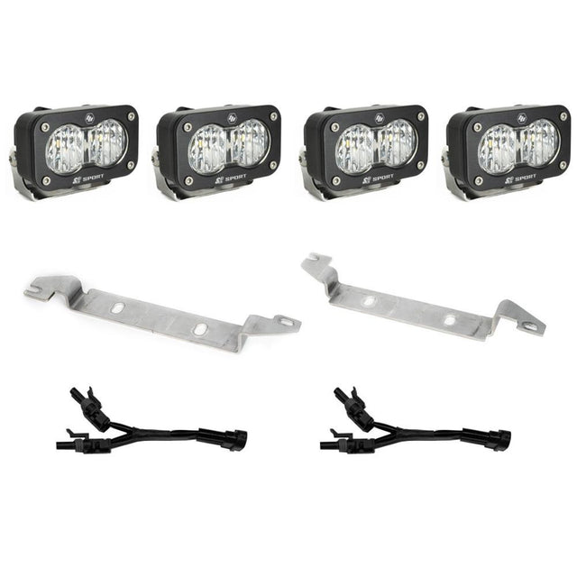 Kit de phares antibrouillard doubles Toyota S2 Sport - Toyota Tacoma 2024-2026