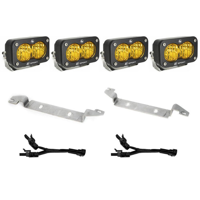 Kit de phares antibrouillard doubles Toyota S2 Sport - Toyota Tacoma 2024-2026