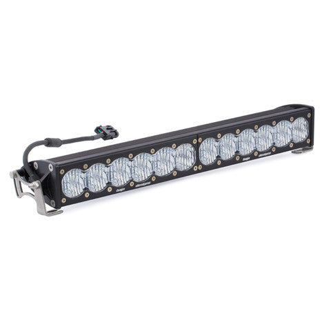 Barre lumineuse LED de 50 pouces, modèle de conduite large ambre, série OnX6, conceptions Baja