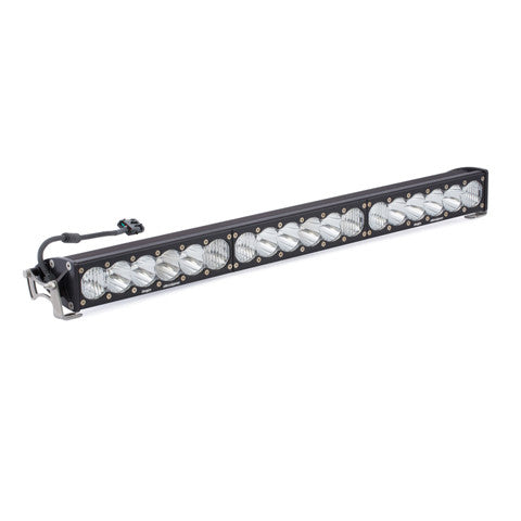Barre lumineuse LED de 50 pouces, modèle de conduite large ambre, série OnX6, conceptions Baja