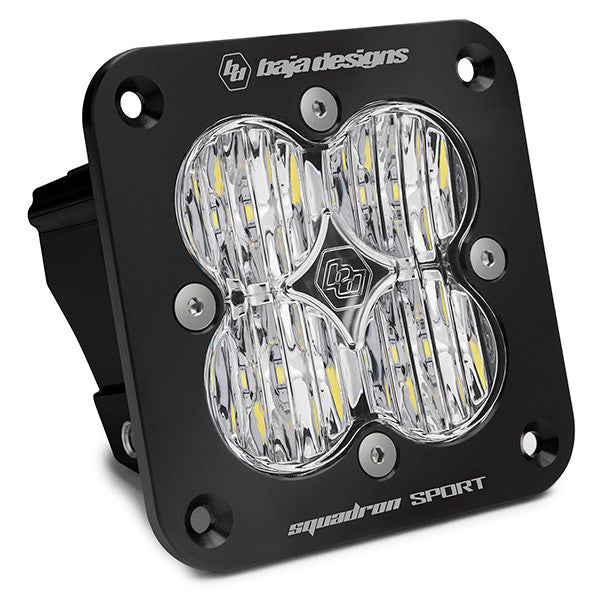 Phare auxiliaire à LED encastré Squadron Sport noir – Universel