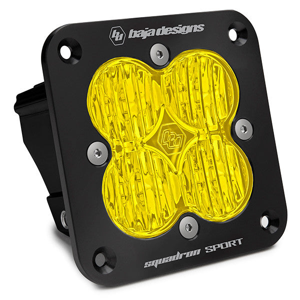 Phare auxiliaire à LED encastré Squadron Sport noir – Universel