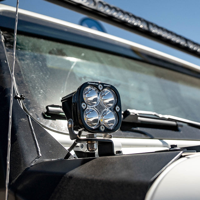 Paire de phares auxiliaires LED Squadron Sport noirs - Universel