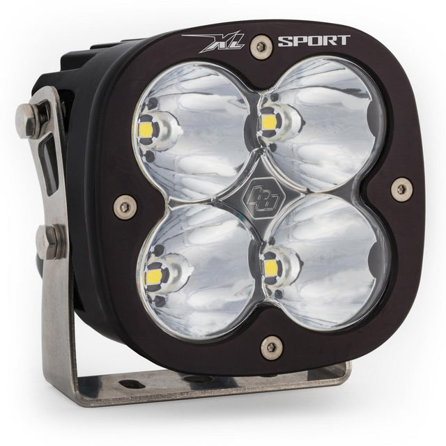 Pods de lumière LED à lentille ambre Spot XL Sport dans les virages larges Baja Designs