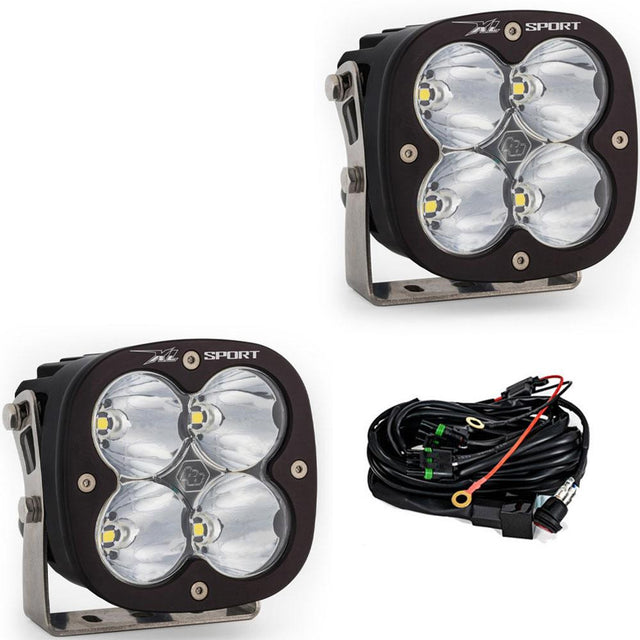 Paire de modules de lumière LED à motif de virage large, série XL Sport, Baja Designs