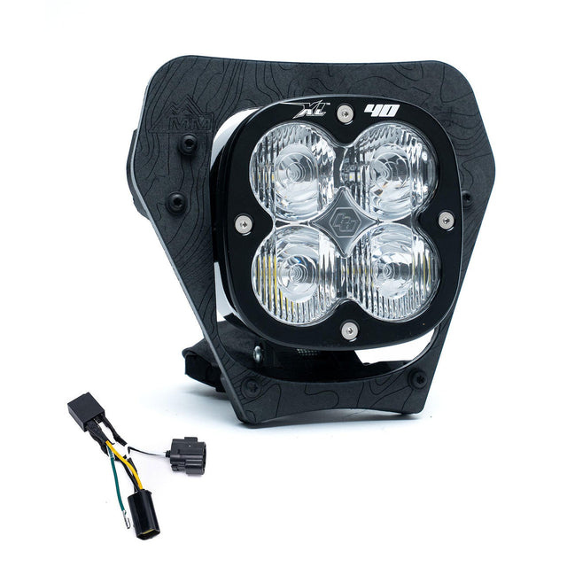 XL40 (D/C) LED Headlight Kit w/ Hi-Low Harness - KTM 350/500 EXC-F ('24-26)