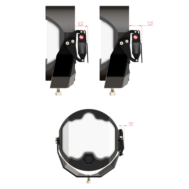 Kit d'actionneur lumineux REFLEX™ – Boîtier LP4/LP6/LP9/XL-M - Universel
