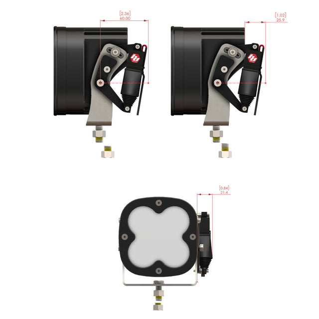 REFLEX™ Kit d'actionneur lumineux – Boîtier standard XL – Universel
