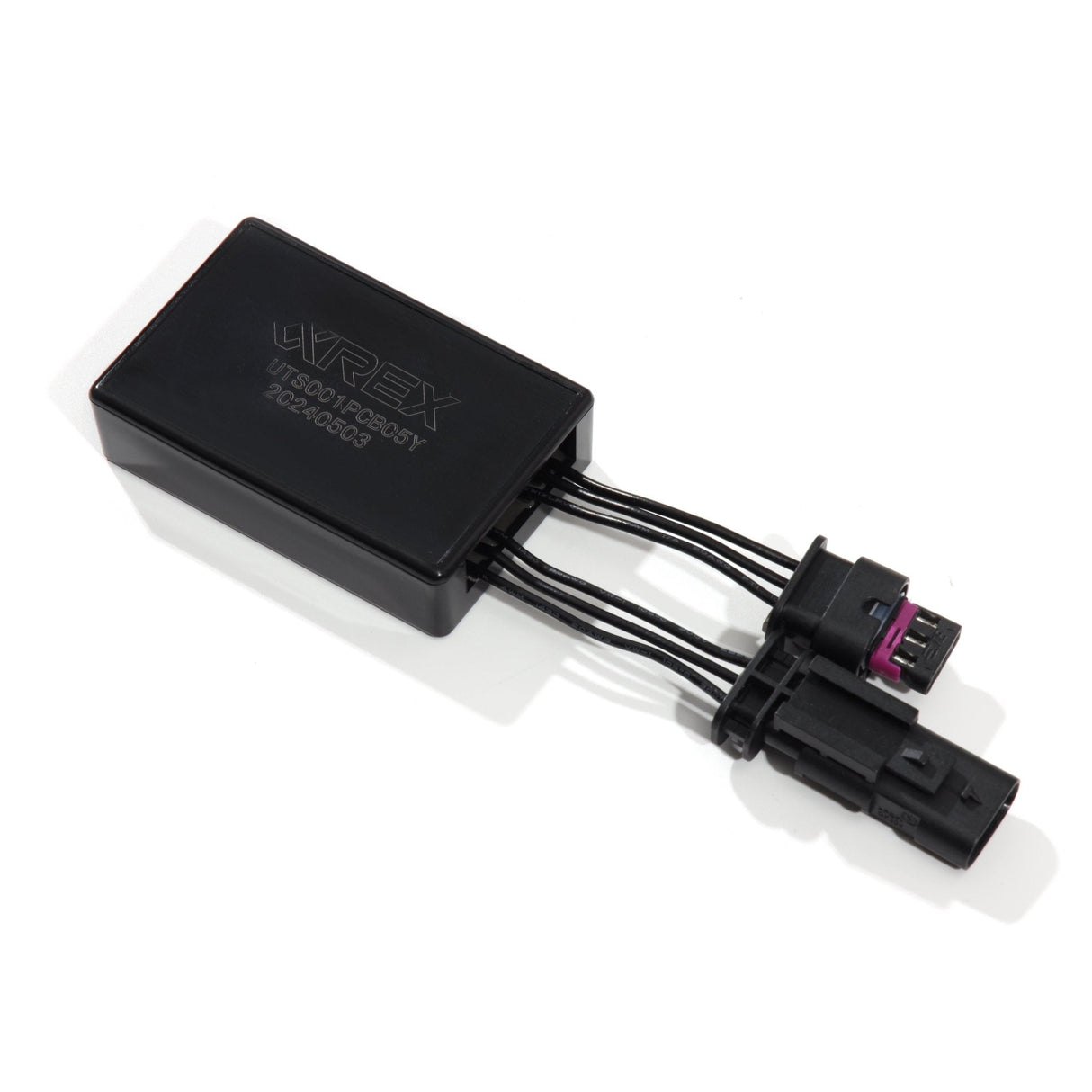 Décodeur AlphaRex pour Tesla Model 3/Y 17-23 avec phares à réflecteur d'origine pour installer des feux antibrouillard DoubeTap