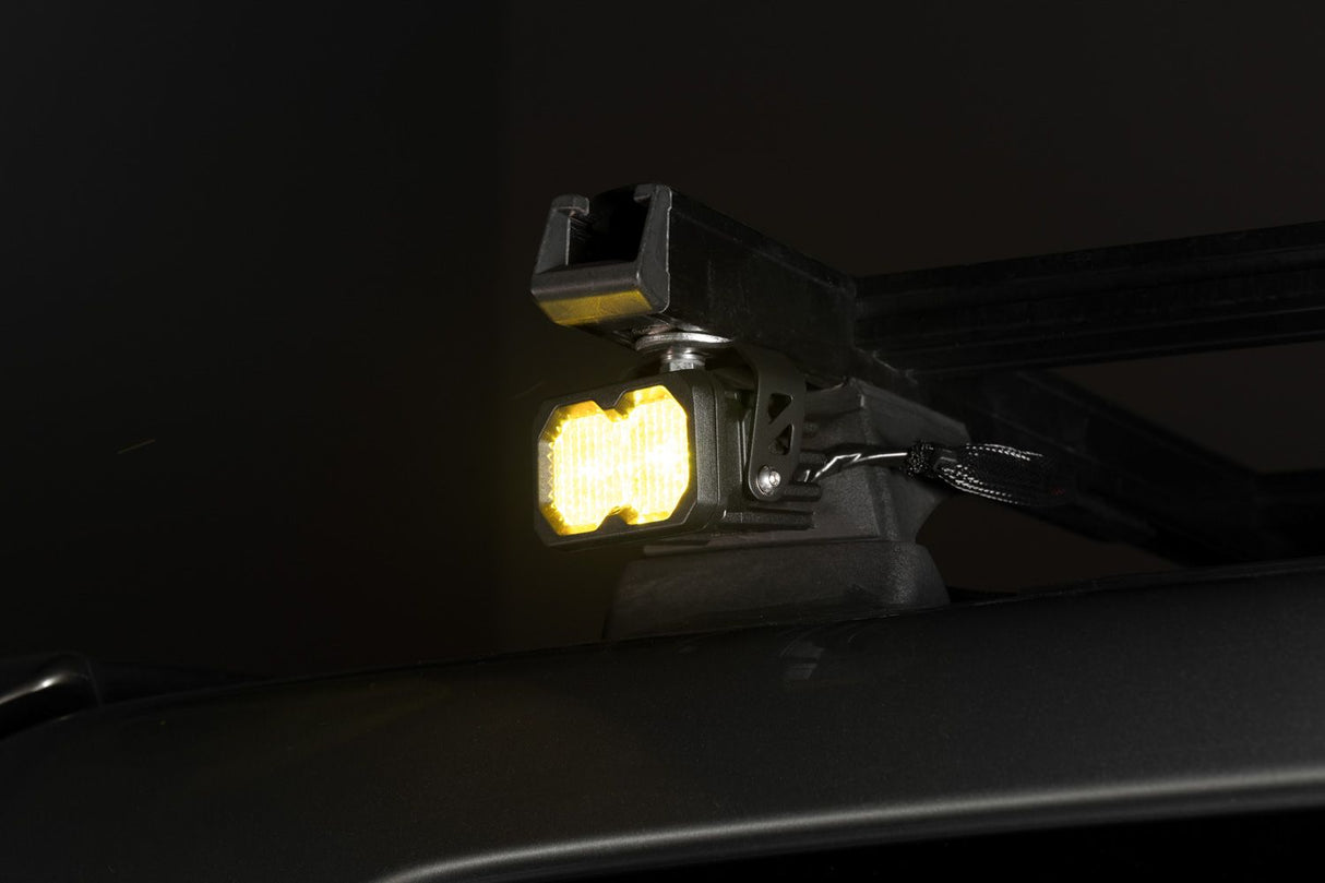 Stage Series C2 2" Sae/Dot Jaune Pod Led encastré (paire)