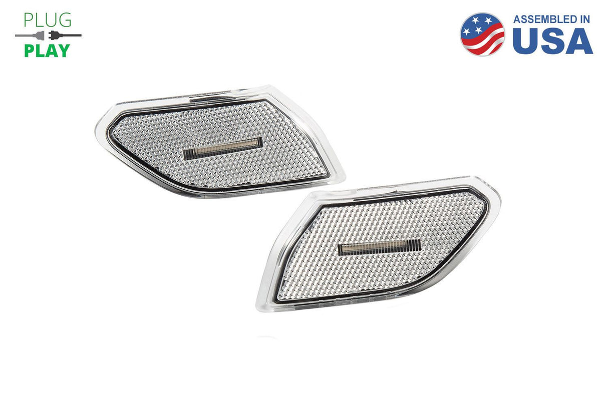 Led Sidemarkers Pour 2010-2014 Ford Mustang (Ensemble)