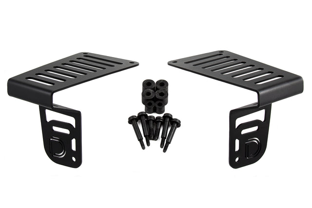 Cowl Mount LED Bracket Kit for 2018-2026 Jeep JL Wrangler