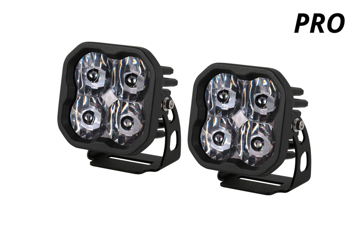 Stage Series 3" Ss3 Blanc Led Pod Standard (Paire)