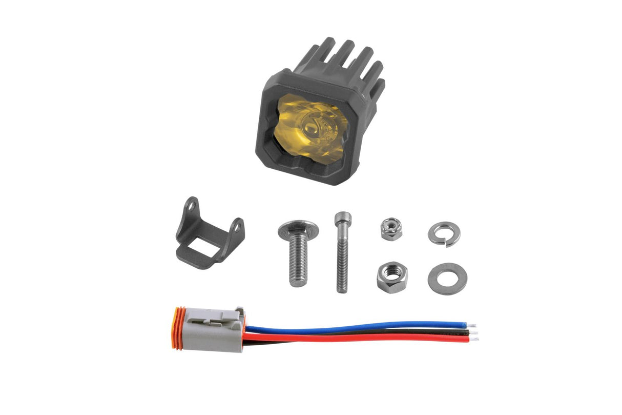 Stage Series C1 1" Sae/Dot Jaune Module Led Encastré (Paire)