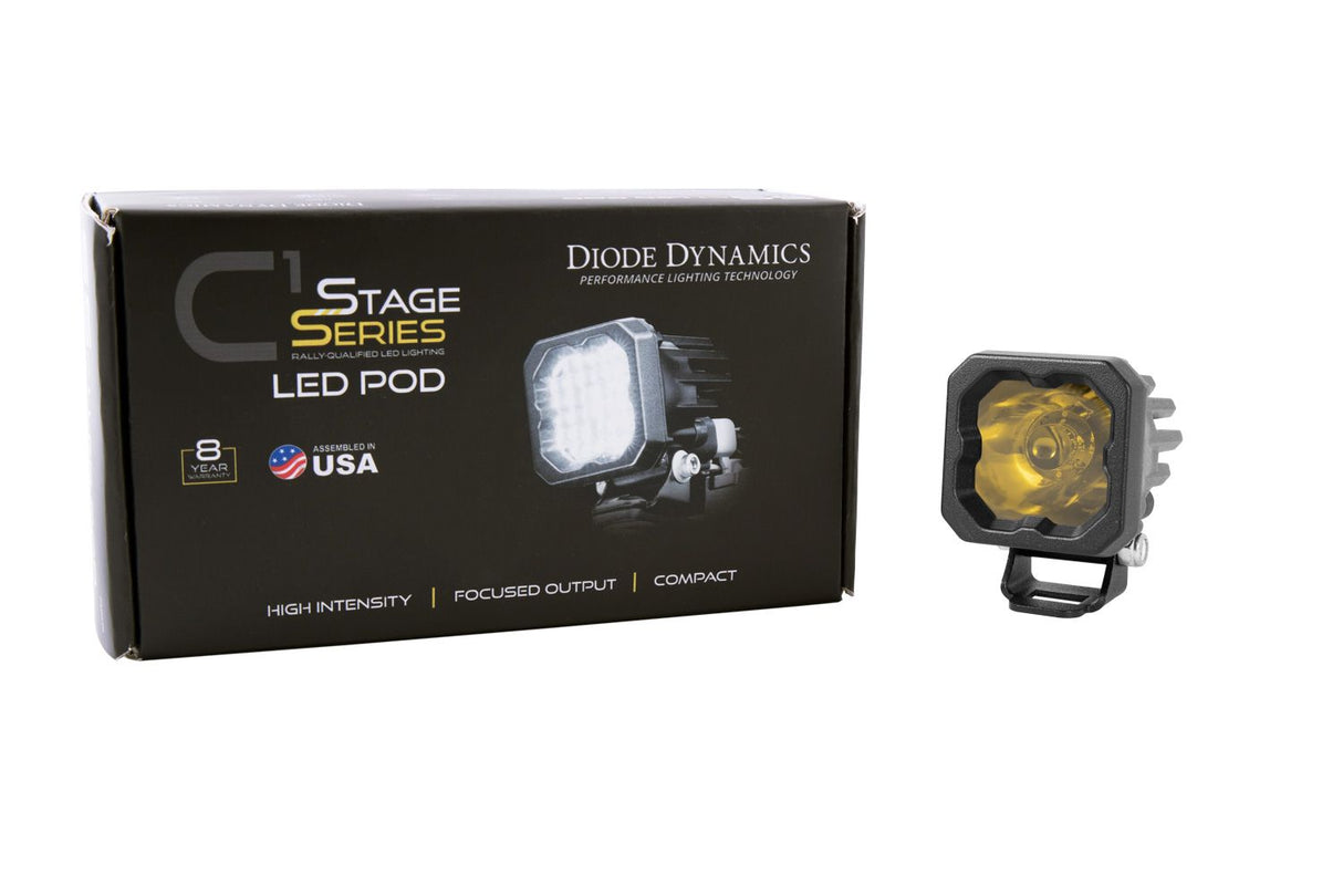 Stage Series C1 1" Sae/Dot Jaune Module Led Encastré (Paire)