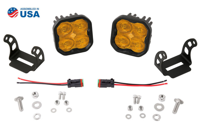Stage Series 3" Ss3 Jaune Led Pod Standard (Paire)