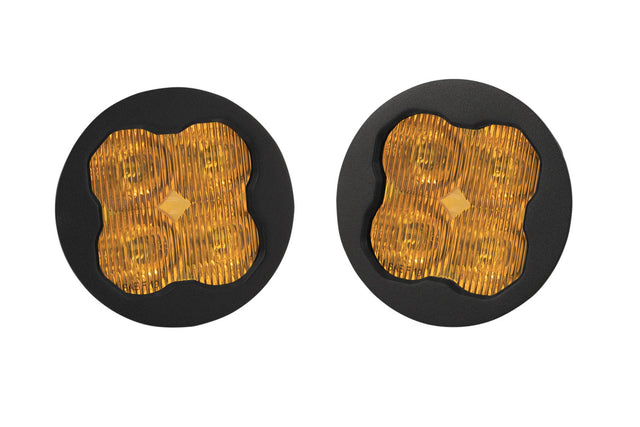 SS3 Max ABL Yellow SAE Fog Round