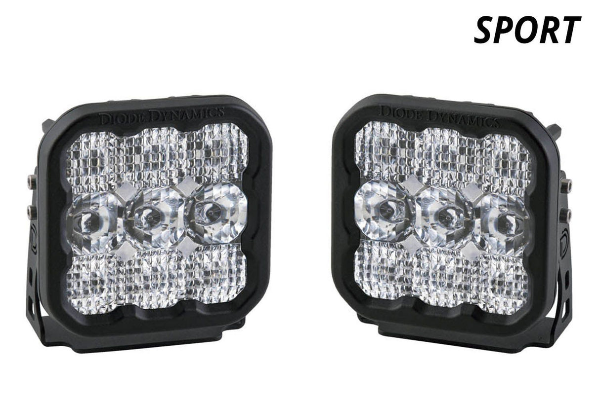 Pod LED sport blanc SS5 (paire)