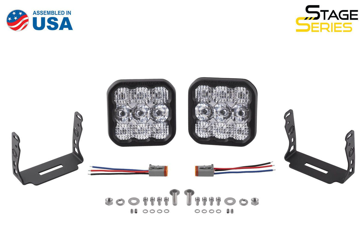 Pod LED sport blanc SS5 (paire)