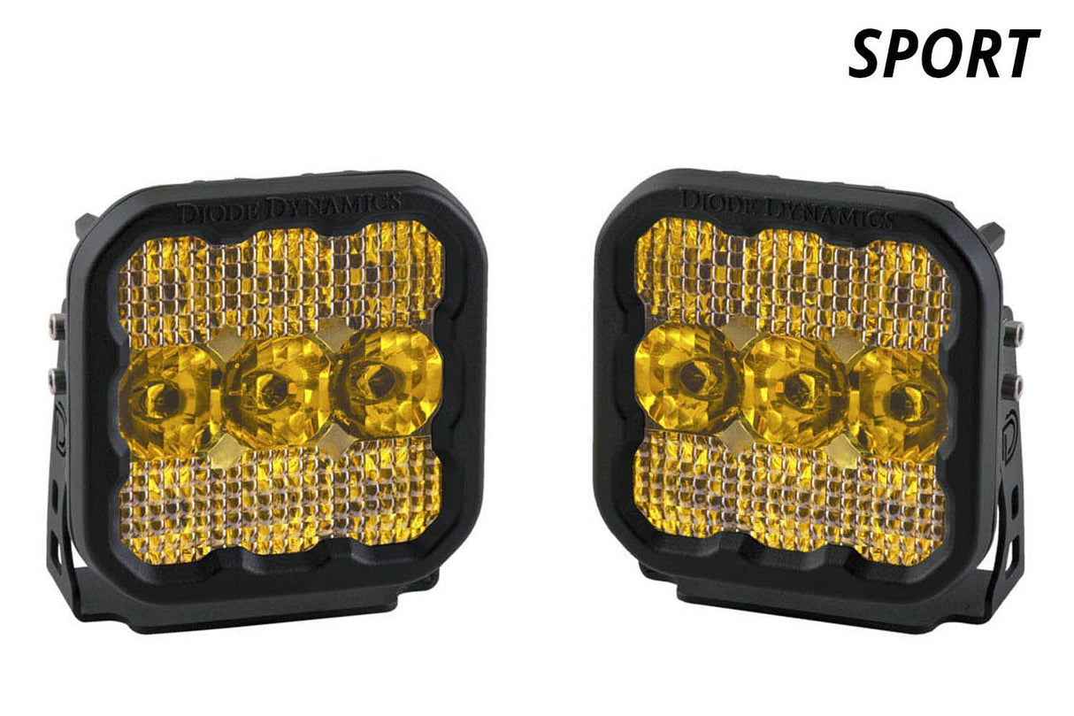 Stage Series 5" Ss5 Jaune Led Pod (Paire)