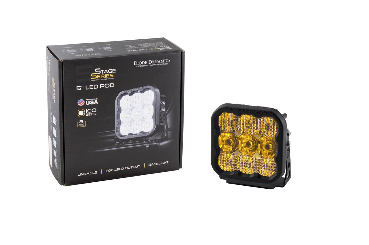 Stage Series 5" Ss5 Led Blanc Pod (Paire)