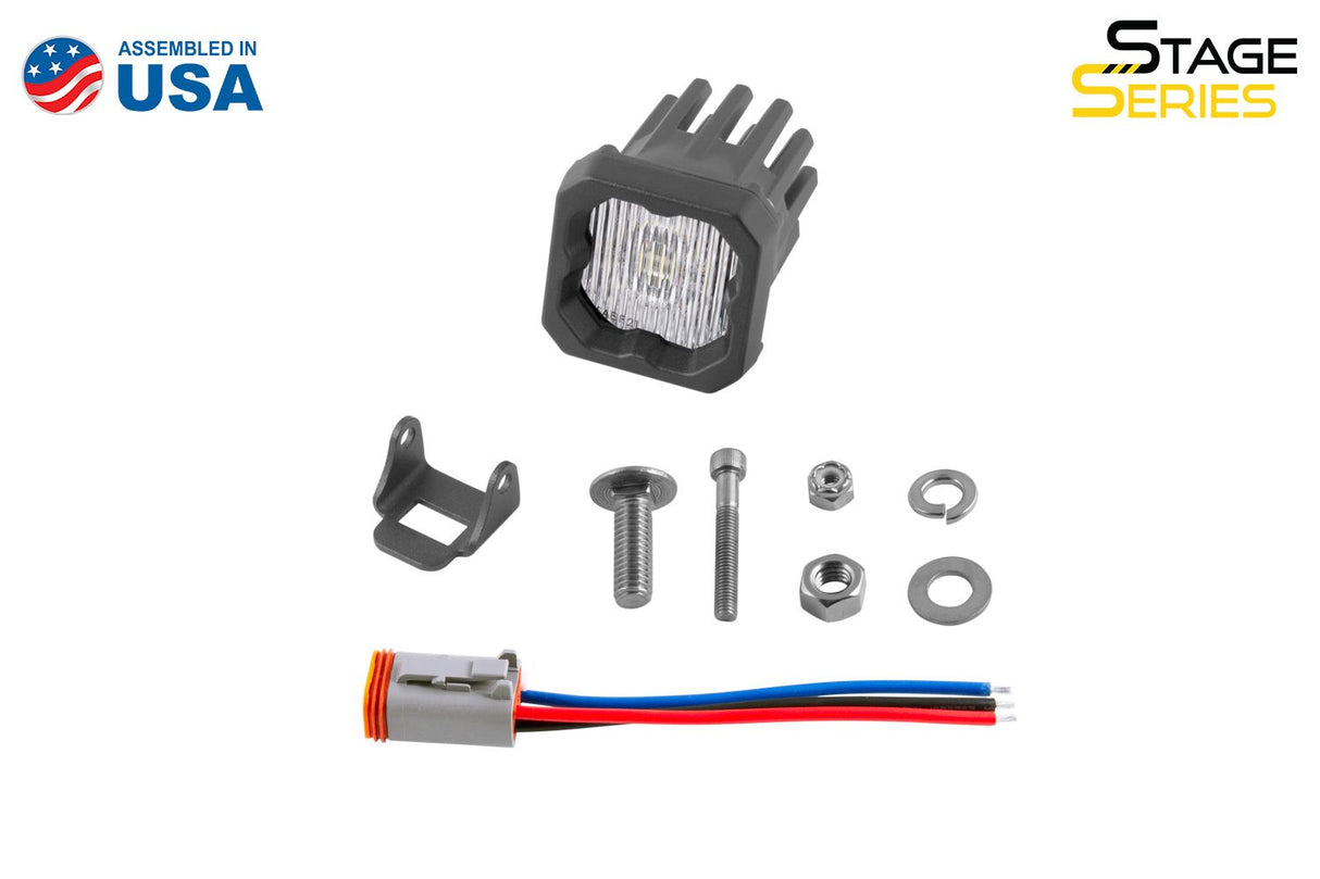 Stage Series C1 1" Sae/Dot Jaune Module Led Encastré (Paire)