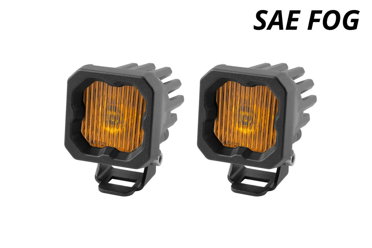 Stage Series C1 1" Sae/Dot Jaune Module Led Encastré (Paire)