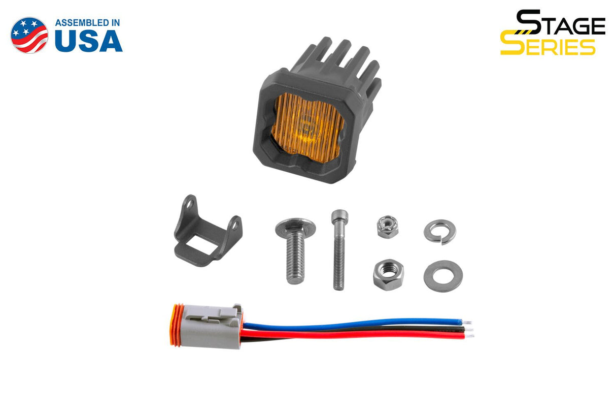 Stage Series C1 1" Sae/Dot Jaune Module Led Encastré (Paire)