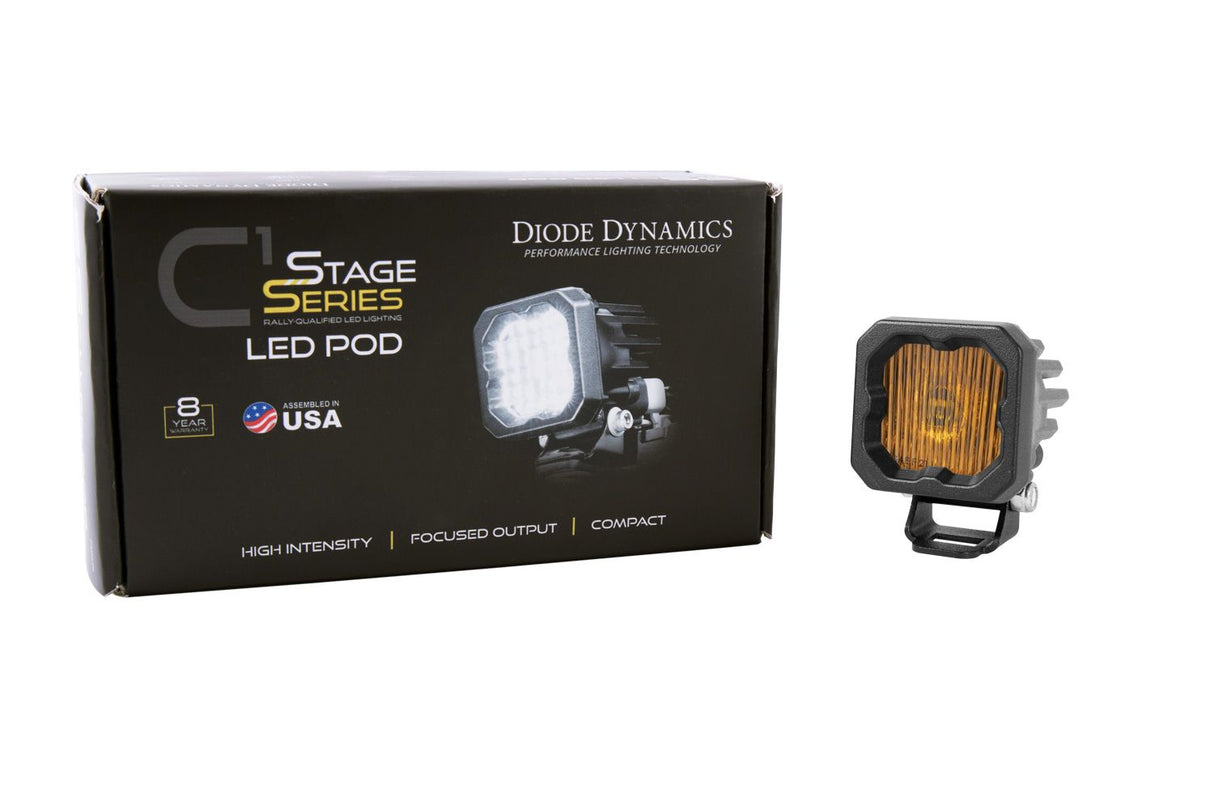 Stage Series C1 1" Sae/Dot Jaune Module Led Encastré (Paire)