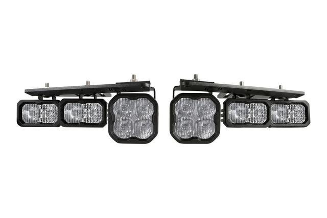 Stage Series Fog Pocket Kit for 2021-2025 Ford Bronco (w/ Steel Bumper)