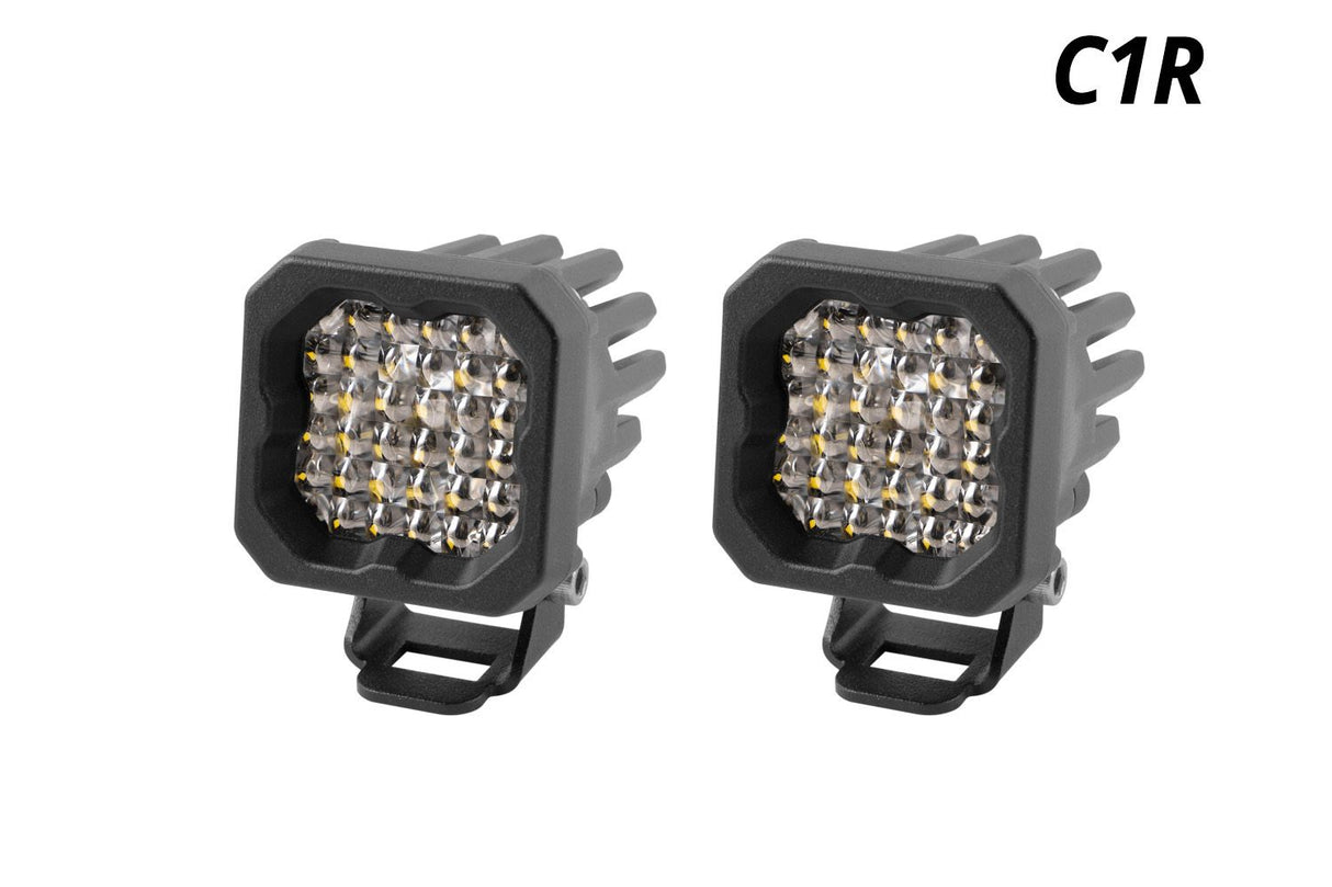 Stage Series C1 1" Sae/Dot Jaune Module Led Encastré (Paire)
